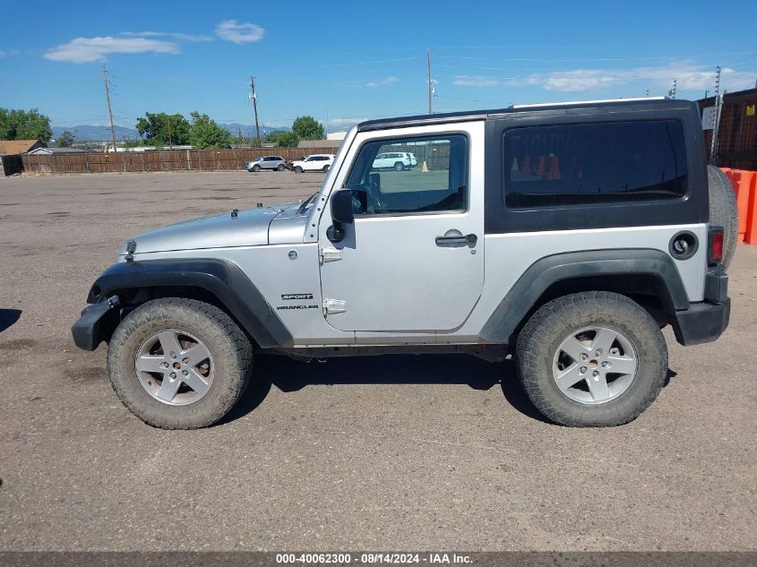 2012 Jeep Wrangler Sport VIN: 1C4AJWAG2CL198664 Lot: 40062300