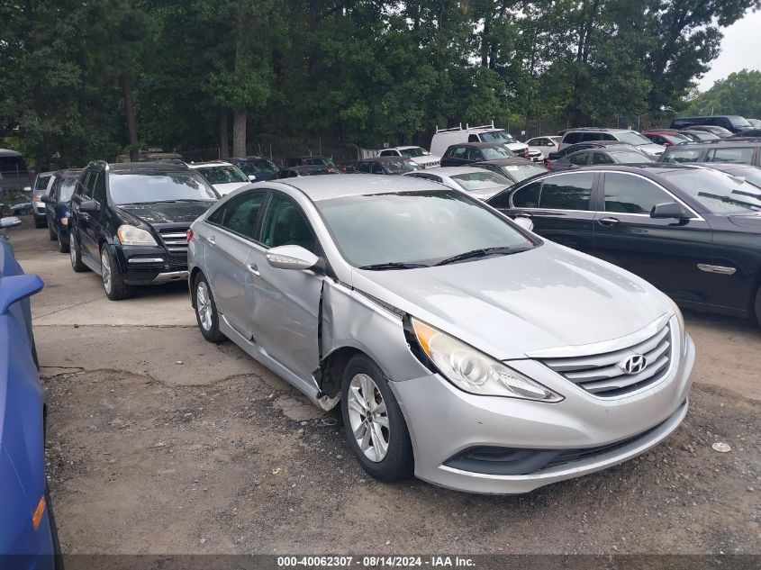 VIN 5NPEB4AC6EH887064 2014 HYUNDAI SONATA no.1