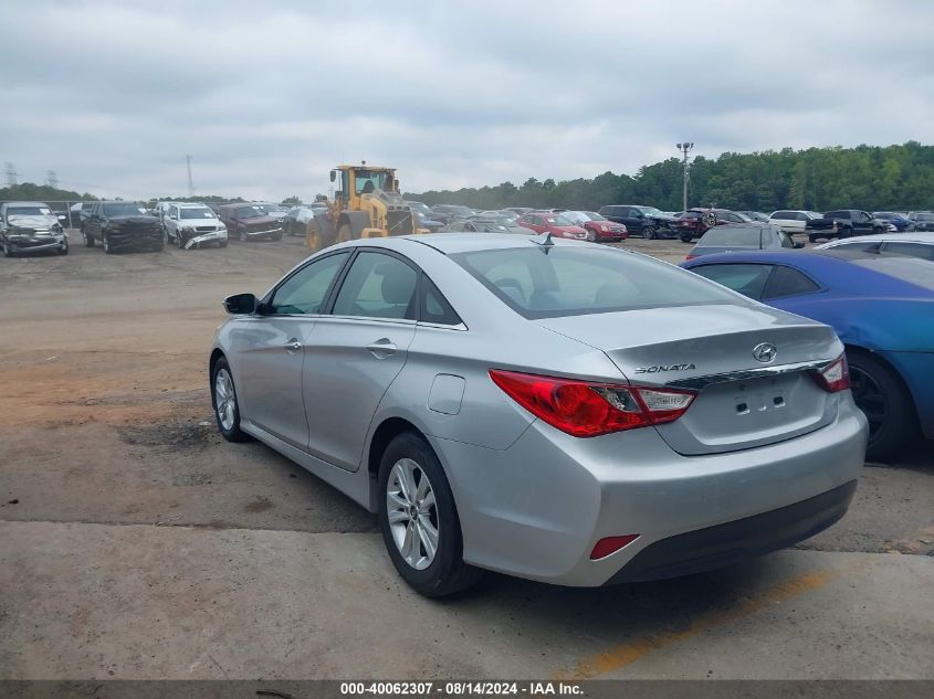 VIN 5NPEB4AC6EH887064 2014 HYUNDAI SONATA no.3