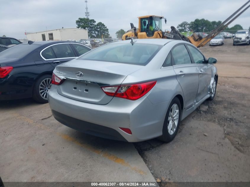 VIN 5NPEB4AC6EH887064 2014 HYUNDAI SONATA no.4