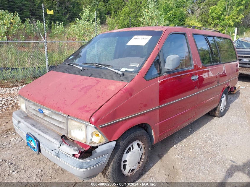 1992 Ford Aerostar VIN: 1FMDA31U8NZB31368 Lot: 40062385