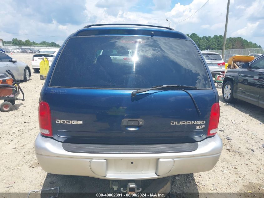 2003 Dodge Durango Slt Plus VIN: 1D4HR58N93F579239 Lot: 40062391