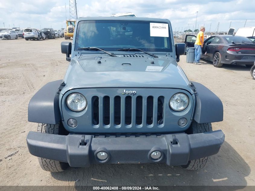 2015 Jeep Wrangler Unlimited Sport VIN: 1C4BJWDG0FL586223 Lot: 40062408