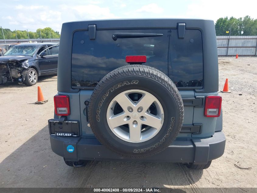 2015 Jeep Wrangler Unlimited Sport VIN: 1C4BJWDG0FL586223 Lot: 40062408