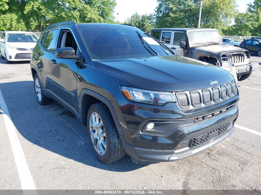 2022 Jeep Compass Latitude Lux 4X4 VIN: 3C4NJDFB5NT181979 Lot: 40062410