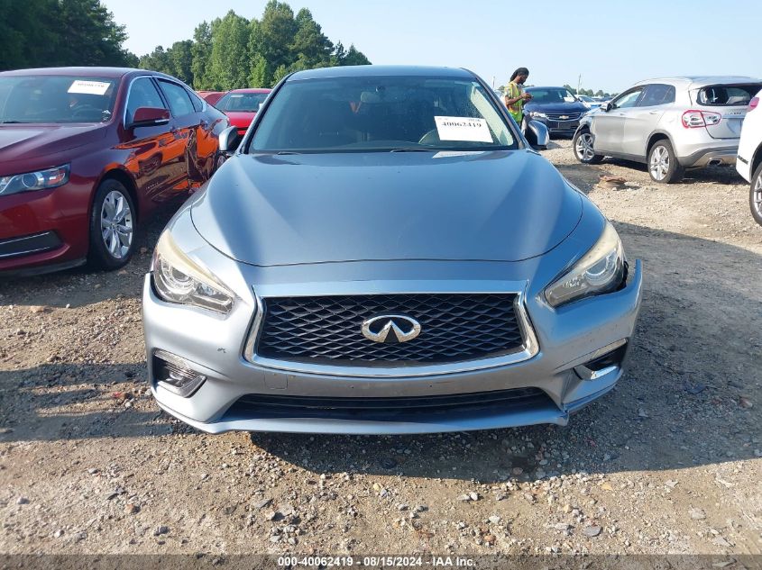 2018 Infiniti Q50 3.0T Luxe VIN: JN1EV7AP7JM354283 Lot: 40062419