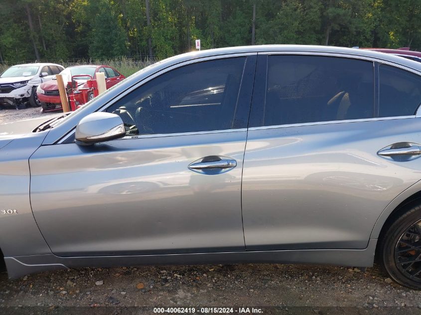 2018 Infiniti Q50 3.0T Luxe VIN: JN1EV7AP7JM354283 Lot: 40062419