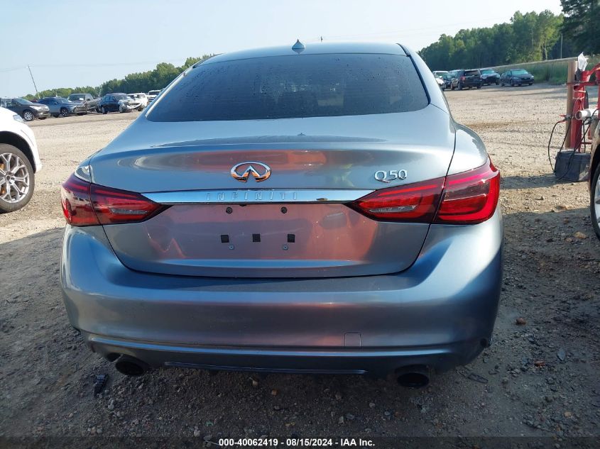 2018 Infiniti Q50 3.0T Luxe VIN: JN1EV7AP7JM354283 Lot: 40062419