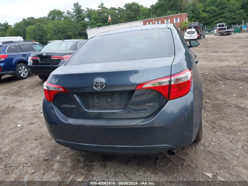 2015 Toyota Corolla Le VIN: 2T1BURHE5FC477457 Lot: 40062418