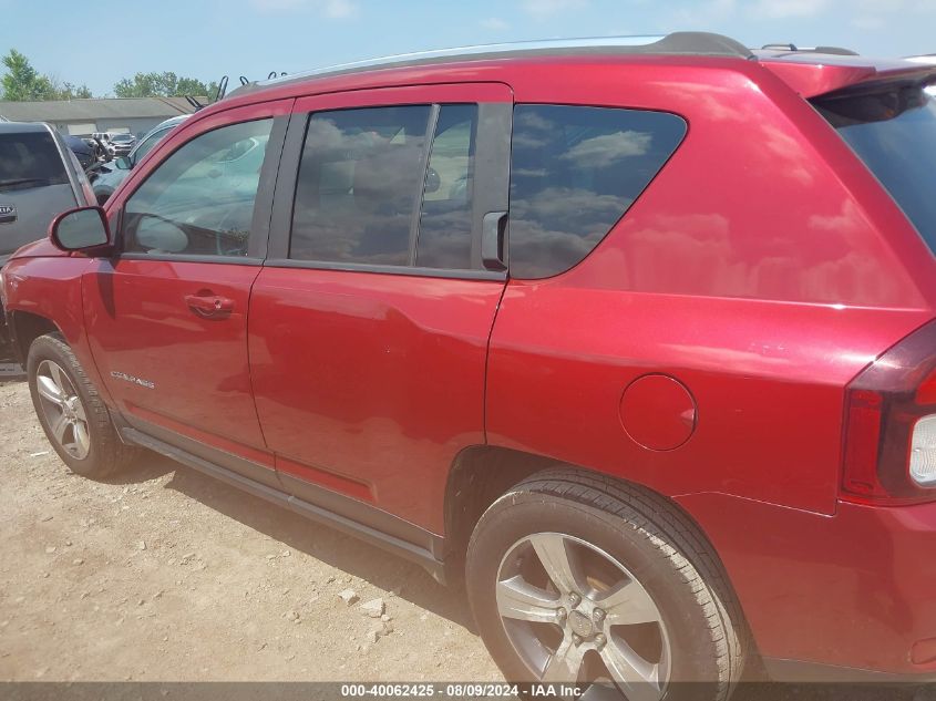 2016 Jeep Compass High Altitude Edition VIN: 1C4NJCEA2GD716438 Lot: 40062425