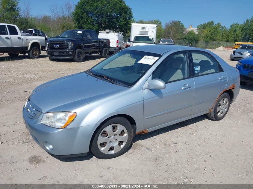 2006 Kia Spectra Ex/Lx/Sx VIN: KNAFE121X65291669 Lot: 40062431