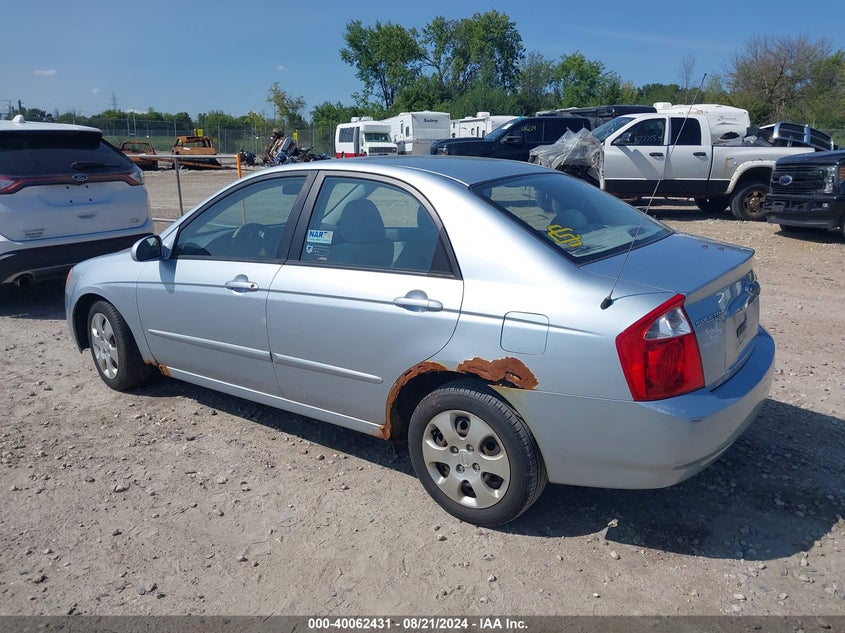 2006 Kia Spectra Ex/Lx/Sx VIN: KNAFE121X65291669 Lot: 40062431