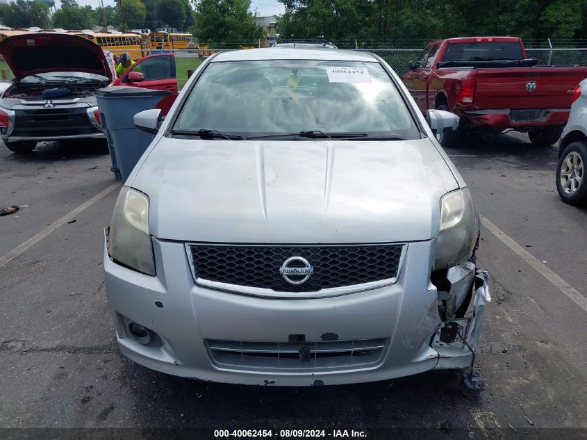 2010 Nissan Sentra 2.0Sr VIN: 3N1AB6AP8AL678290 Lot: 40062454