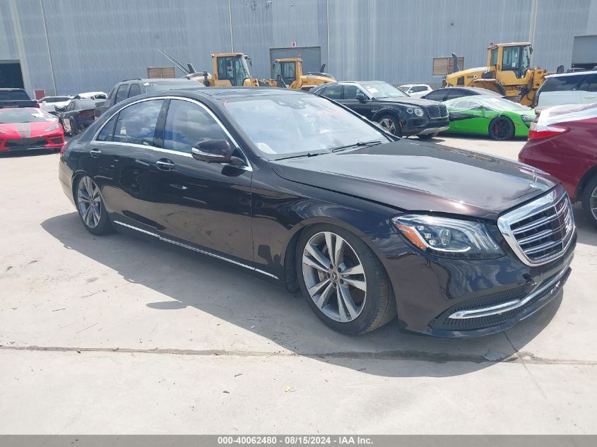 WDDUG8GB7KA474890 2019 MERCEDES-BENZ S CLASS - Image 1