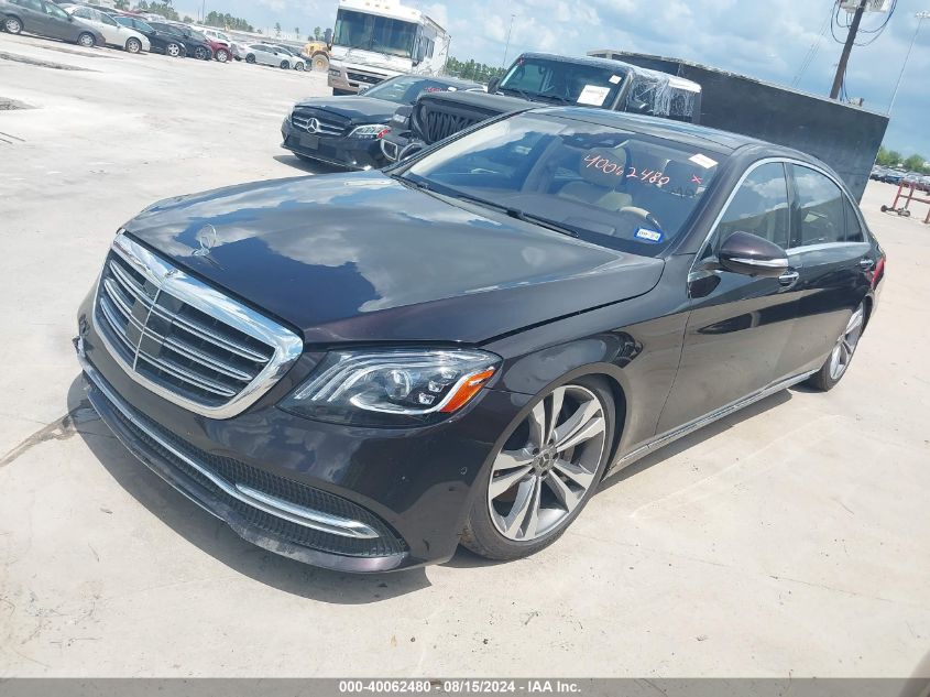 WDDUG8GB7KA474890 2019 MERCEDES-BENZ S CLASS - Image 2