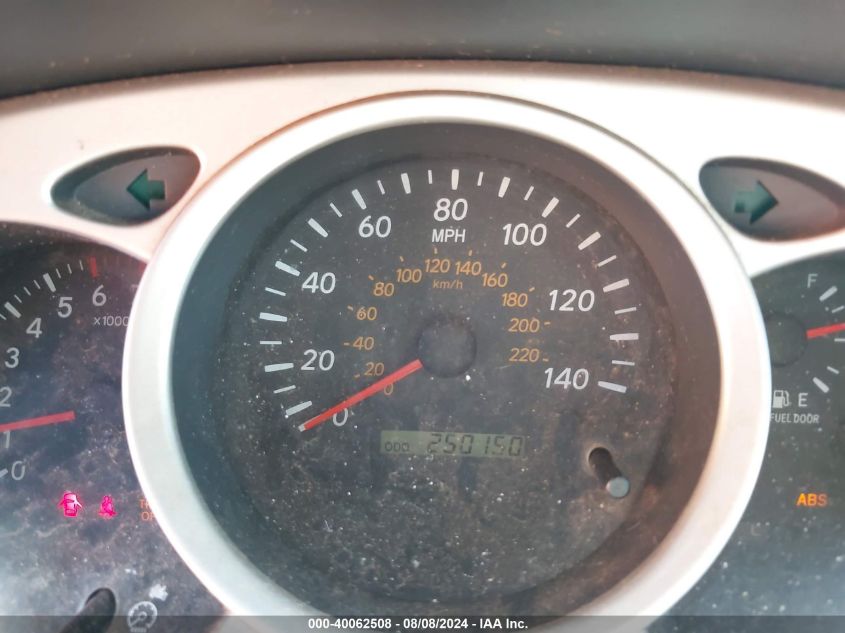 2005 Toyota Highlander V6 VIN: JTEGP21A850061970 Lot: 40062508