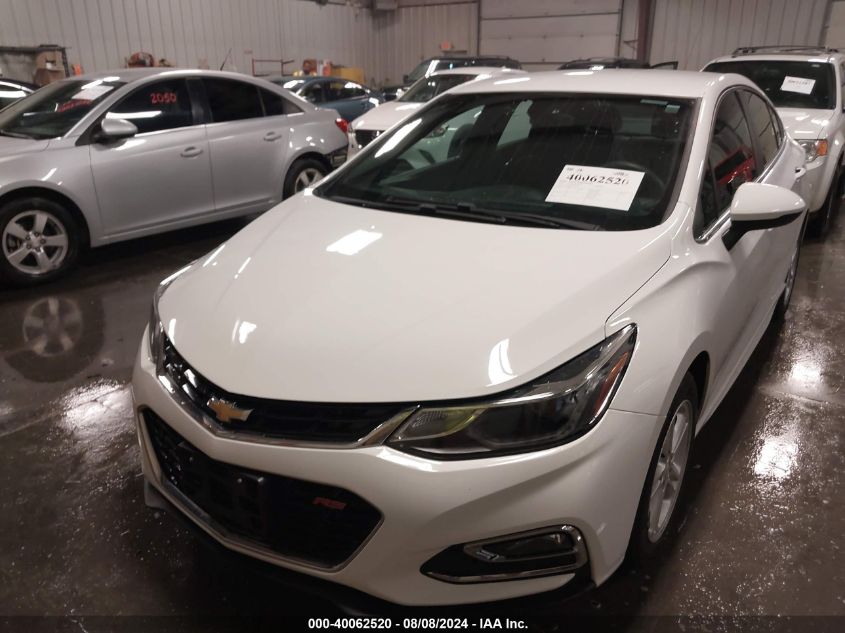 2017 Chevrolet Cruze Lt Auto VIN: 1G1BE5SM0H7161581 Lot: 40062520