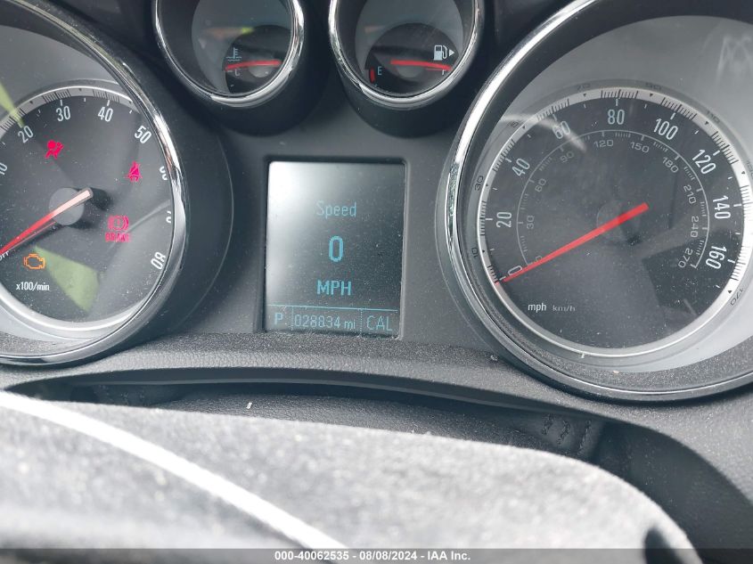 2016 Buick Encore Sport Touring VIN: KL4CJ1SMXGB587347 Lot: 40062535