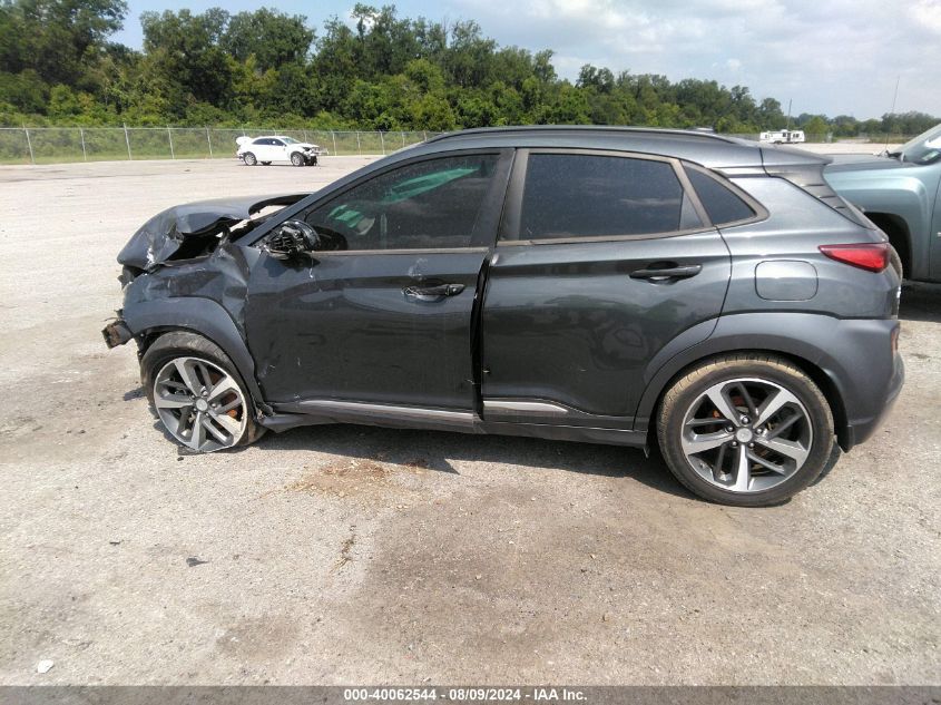 2018 Hyundai Kona Ultimate VIN: KM8K53A5XJU104779 Lot: 40062544