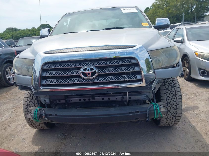 2008 Toyota Tundra Crewmax Limited VIN: 5TBDV58138S516061 Lot: 40062567