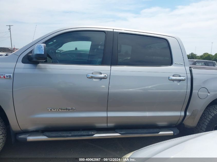 2008 Toyota Tundra Crewmax Limited VIN: 5TBDV58138S516061 Lot: 40062567