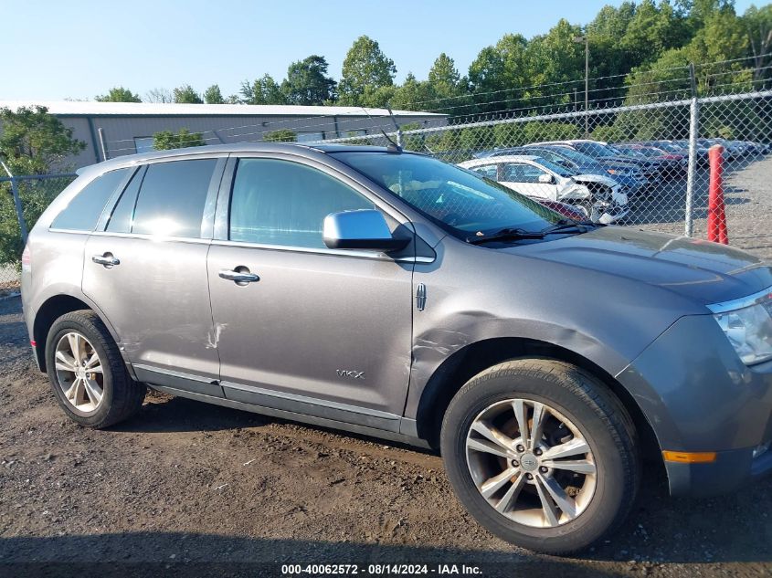 2010 Lincoln Mkx VIN: 2LMDJ8JCXABJ02914 Lot: 40062572