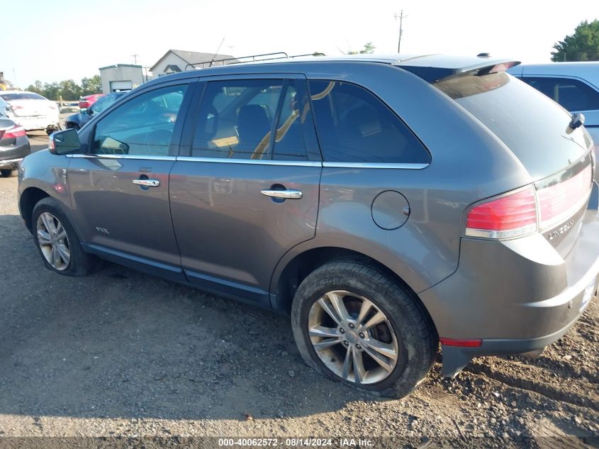 2010 Lincoln Mkx VIN: 2LMDJ8JCXABJ02914 Lot: 40062572