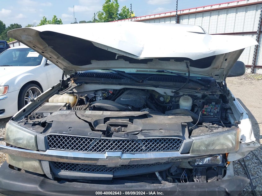 2003 Chevrolet Silverado 1500 Ls VIN: 2GCEC19V231231329 Lot: 40062643