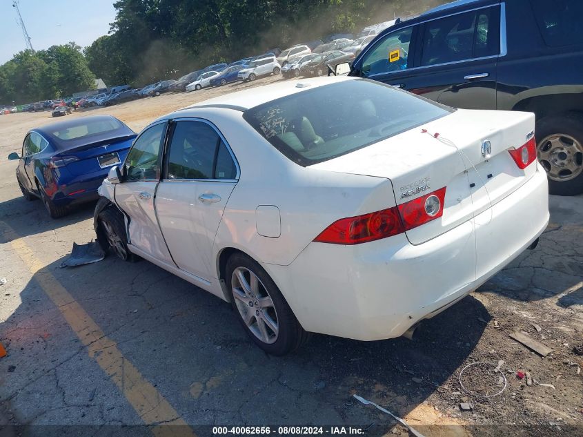 2005 Acura Tsx VIN: JH4CL96825C003529 Lot: 40062656