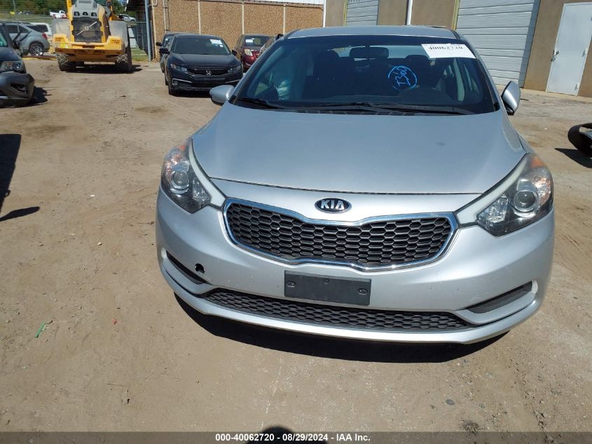 2016 Kia Forte Lx VIN: KNAFK4A66G5616729 Lot: 40062720