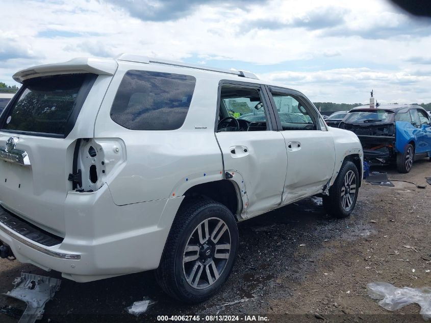 2020 Toyota 4Runner Limited VIN: JTEBU5JR5L5831598 Lot: 40062745