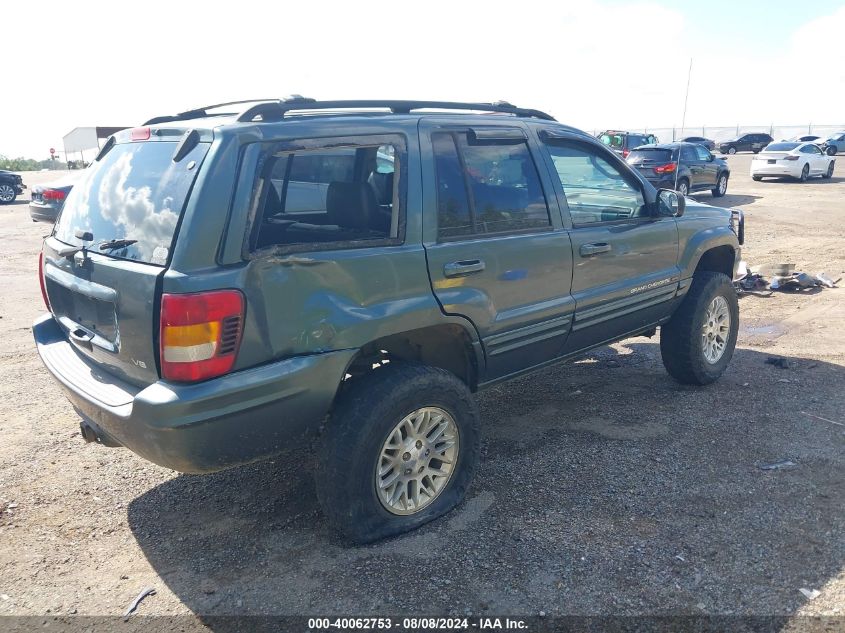 2002 Jeep Grand Cherokee Limited VIN: 1J8GW58N22C205372 Lot: 40062753