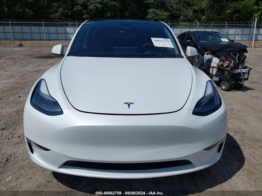 2023 Tesla Model Y Awd/Long Range Dual Motor All-Wheel Drive VIN: 7SAYGDEE0PF686632 Lot: 40062759