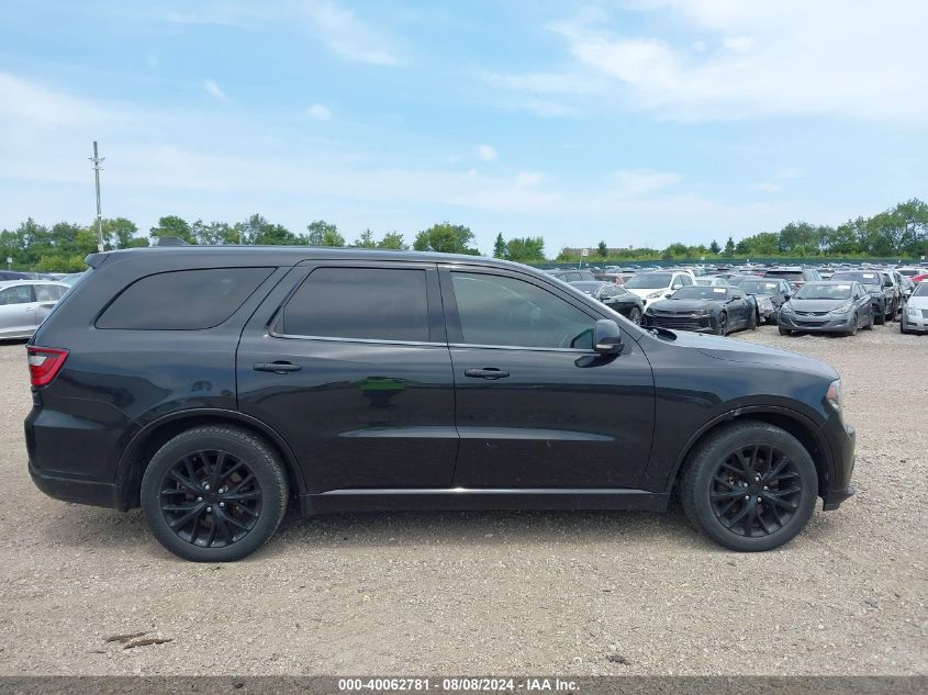 2016 Dodge Durango R/T VIN: 1C4SDJCT8GC433356 Lot: 40062781