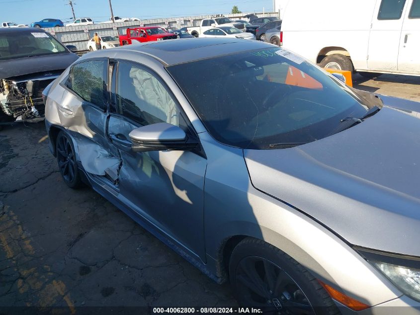 2018 Honda Civic Sport Touring VIN: SHHFK7H97JU230121 Lot: 40062800