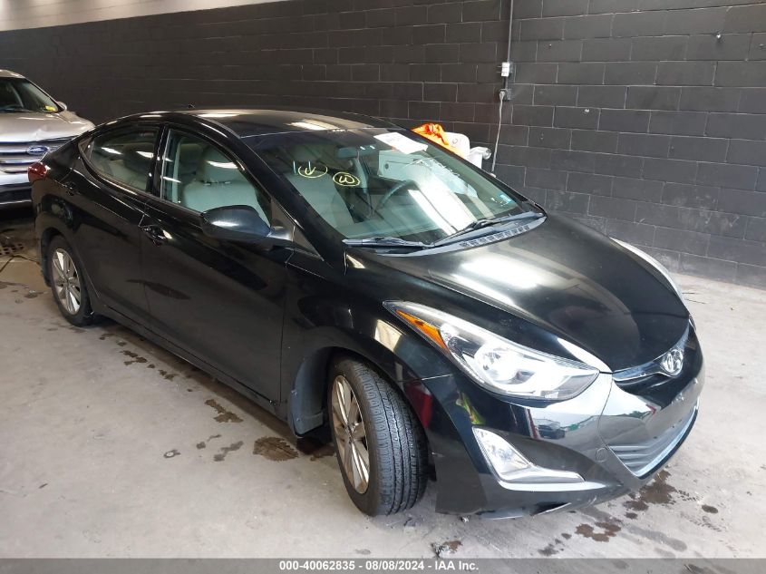 KMHDH4AE0FU415456 2015 HYUNDAI ELANTRA - Image 1