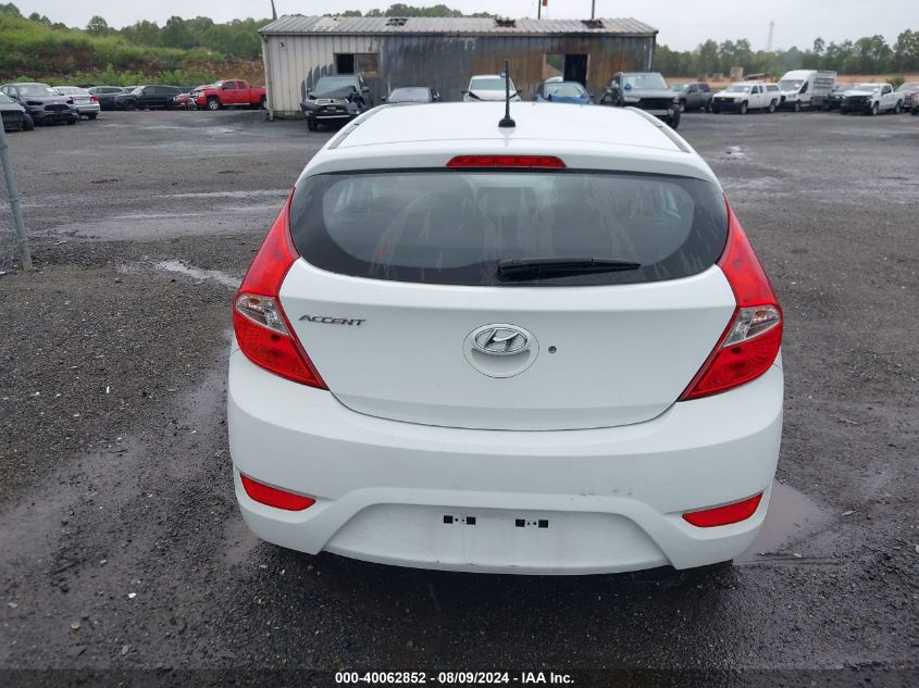 2012 Hyundai Accent Gs VIN: KMHCT5AE3CU016276 Lot: 40062852