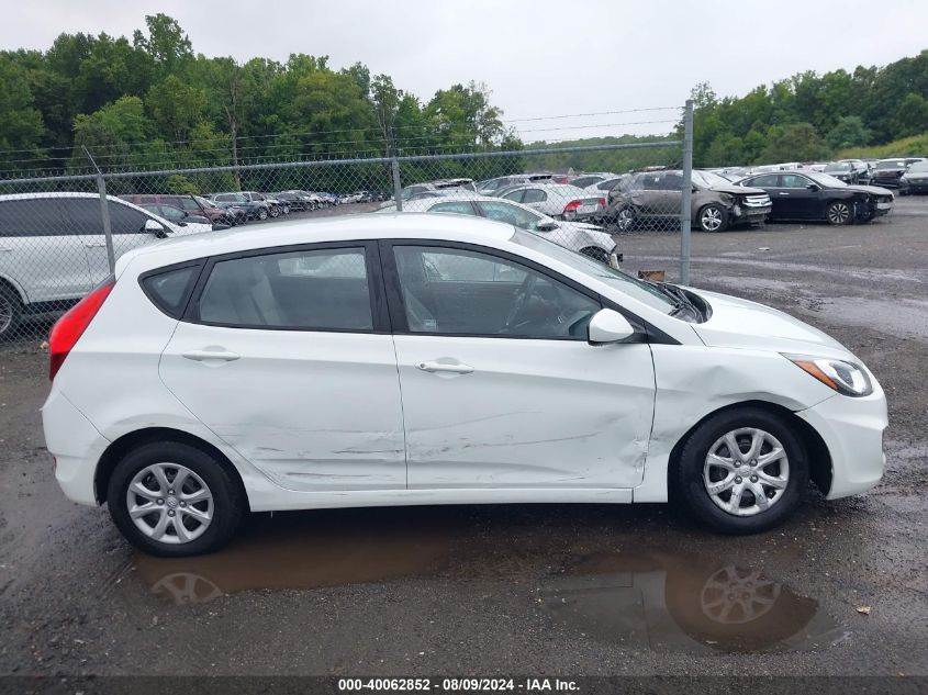 2012 Hyundai Accent Gs VIN: KMHCT5AE3CU016276 Lot: 40062852