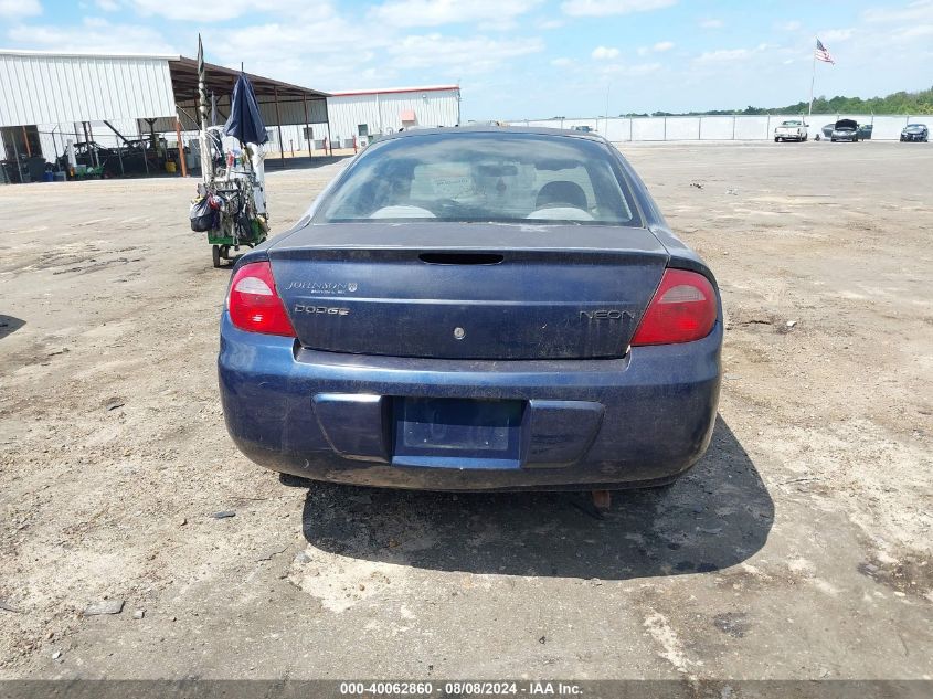 2005 Dodge Neon Se VIN: 1B3ES26C15D219130 Lot: 40062860