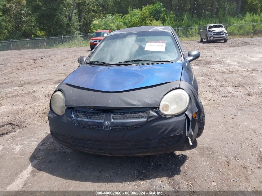 2005 Dodge Neon Se VIN: 1B3ES26C15D219130 Lot: 40062860