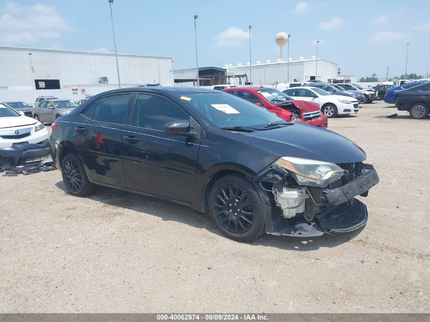 2016 TOYOTA COROLLA LE - 5YFBURHE3GP455393