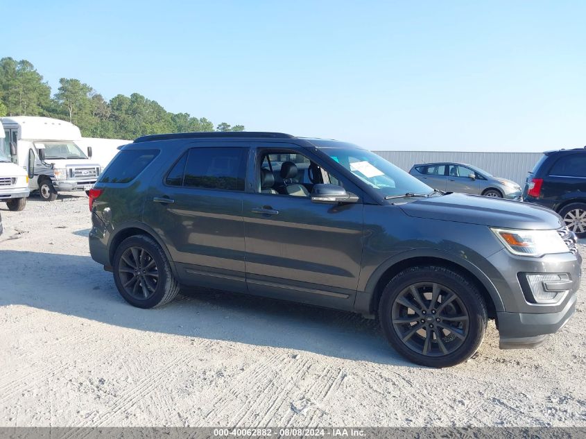 2017 Ford Explorer Xlt VIN: 1FM5K8D87HGC46492 Lot: 40062882