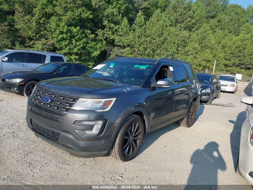 1FM5K8D87HGC46492 2017 FORD EXPLORER - Image 2