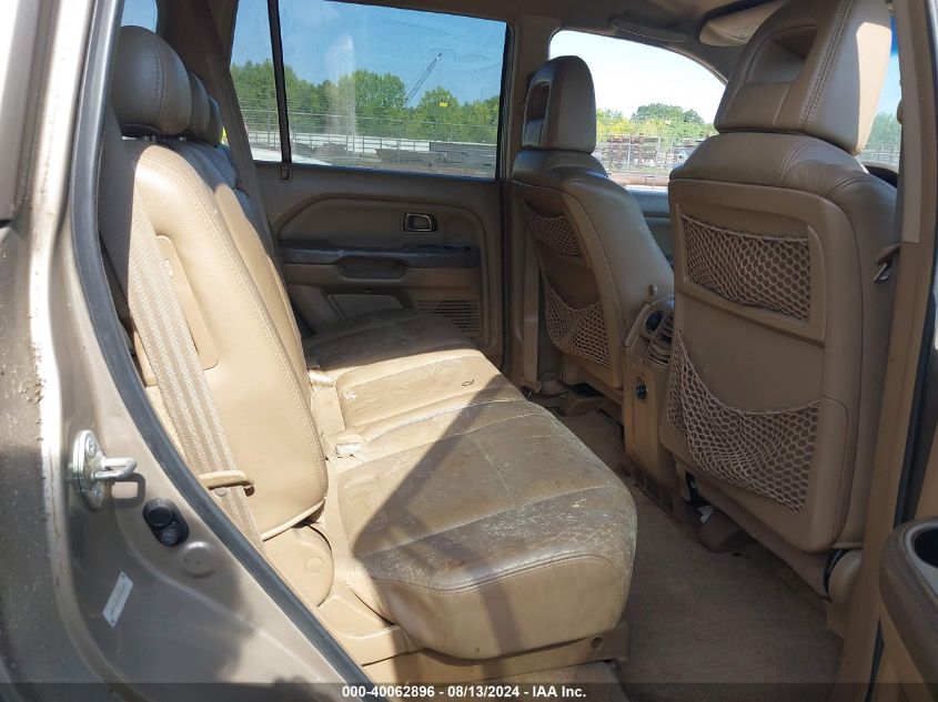 2004 Honda Pilot Ex-L VIN: 2HKYF18524H614595 Lot: 40062896