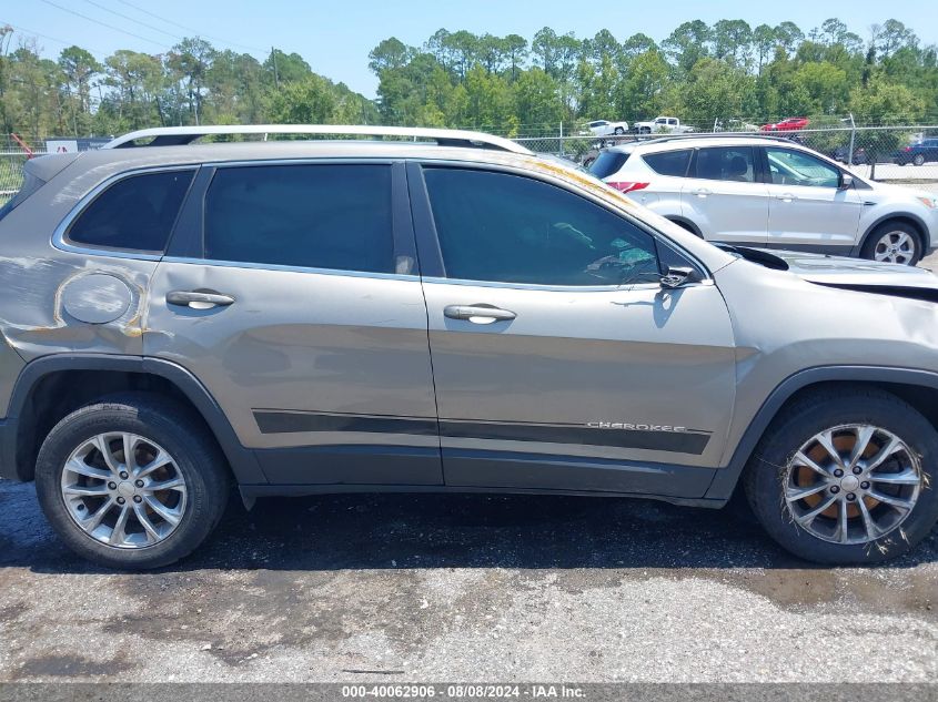 2019 Jeep Cherokee Latitude Fwd VIN: 1C4PJLCB6KD129141 Lot: 40062906