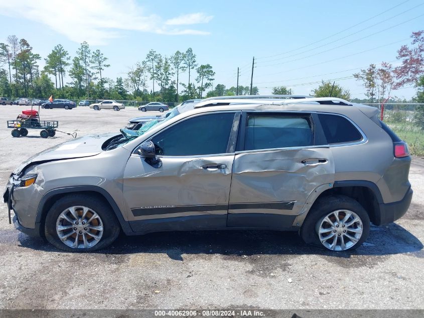 2019 Jeep Cherokee Latitude Fwd VIN: 1C4PJLCB6KD129141 Lot: 40062906