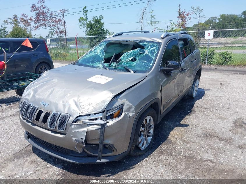 2019 Jeep Cherokee Latitude Fwd VIN: 1C4PJLCB6KD129141 Lot: 40062906