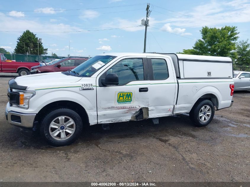 2018 Ford F-150 Xl VIN: 1FTEX1CP9JFC65451 Lot: 40062908