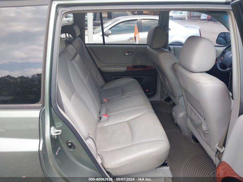 2007 Toyota Highlander Hybrid Limited V6 VIN: JTEEW21A770035826 Lot: 40062926