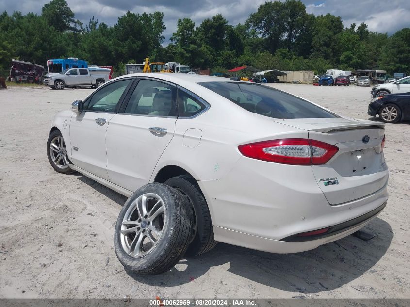 2016 FORD FUSION ENERGI TITANIUM - 3FA6P0SU5GR393404